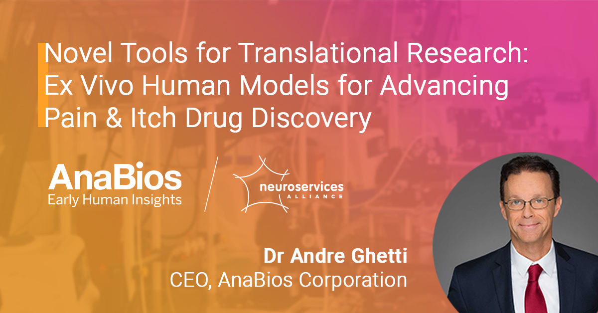 Novel Tools for Translational Research: Ex Vivo Human Models for Advancing Pain & Itch Drug Discovery