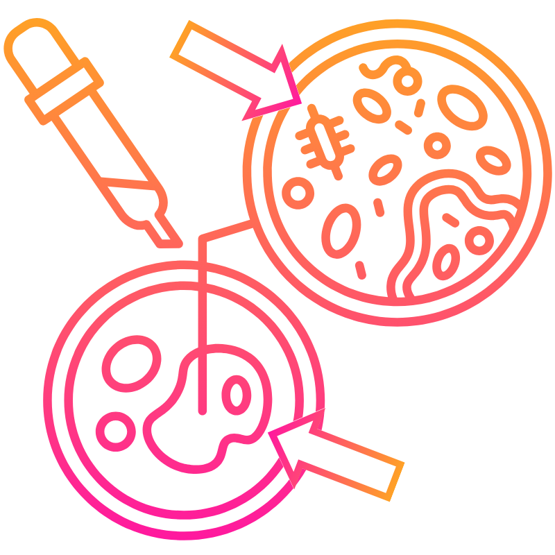 Petri dish illustration