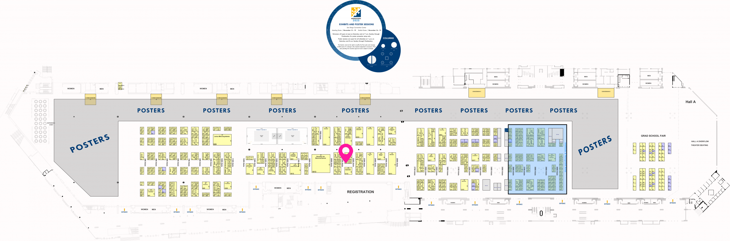 san diego convention center floor plan